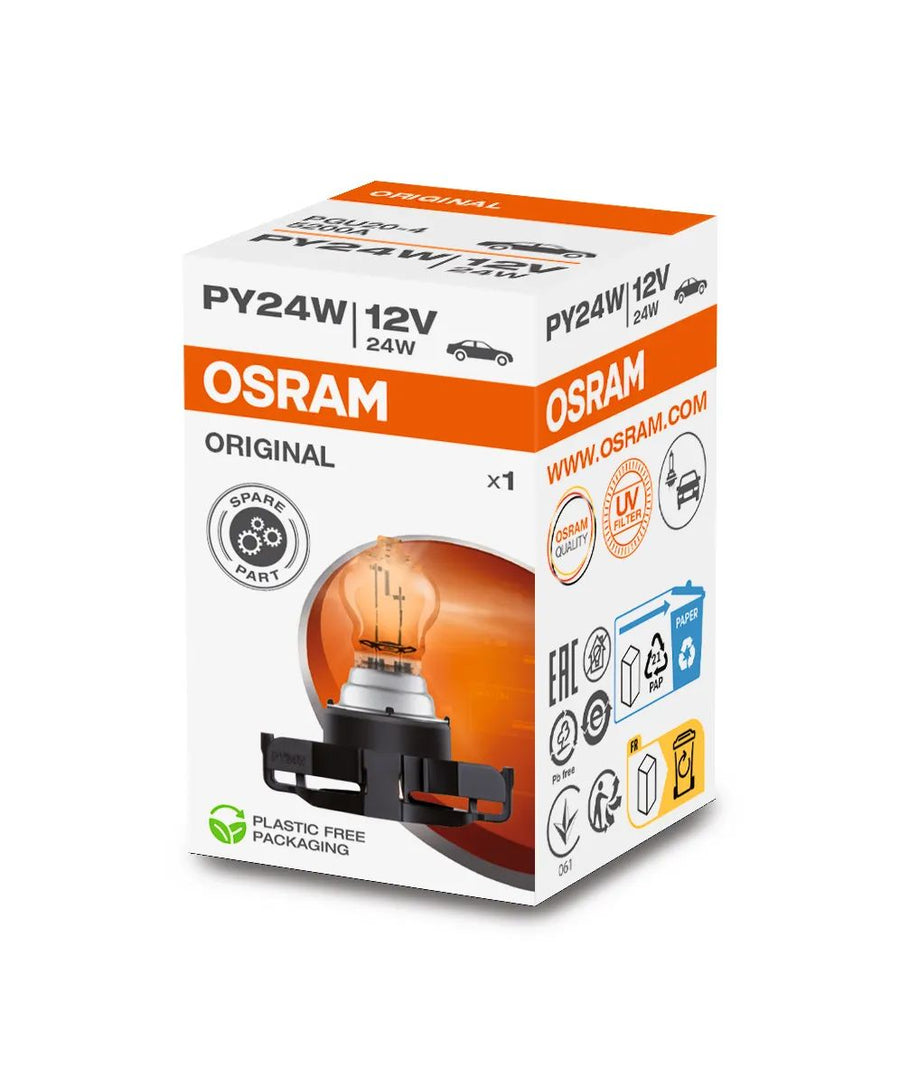 Osram AUX Original PY24W 24W 300lm 12V – Produktansicht