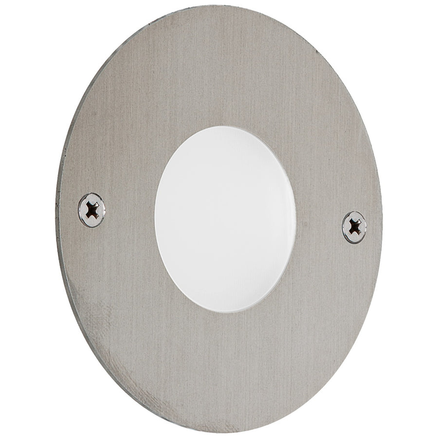EVN LED Leuchte Edelstahl Optik rund 75x9mm 0,6W 6000K 26lm 12V IP44