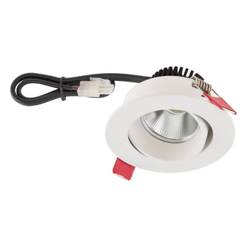 EVN Power-LED Leuchte weiß schwenkbar rund 85x47mm 6W 2700K 575lm 21-40° 220-240V IP20