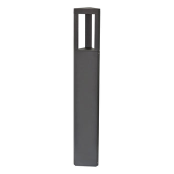 EVN LED Wegeleuchte anthrazit dreieckig 104x104x650mm 7W 3000K 345lm 41-80° 100-240V IP54