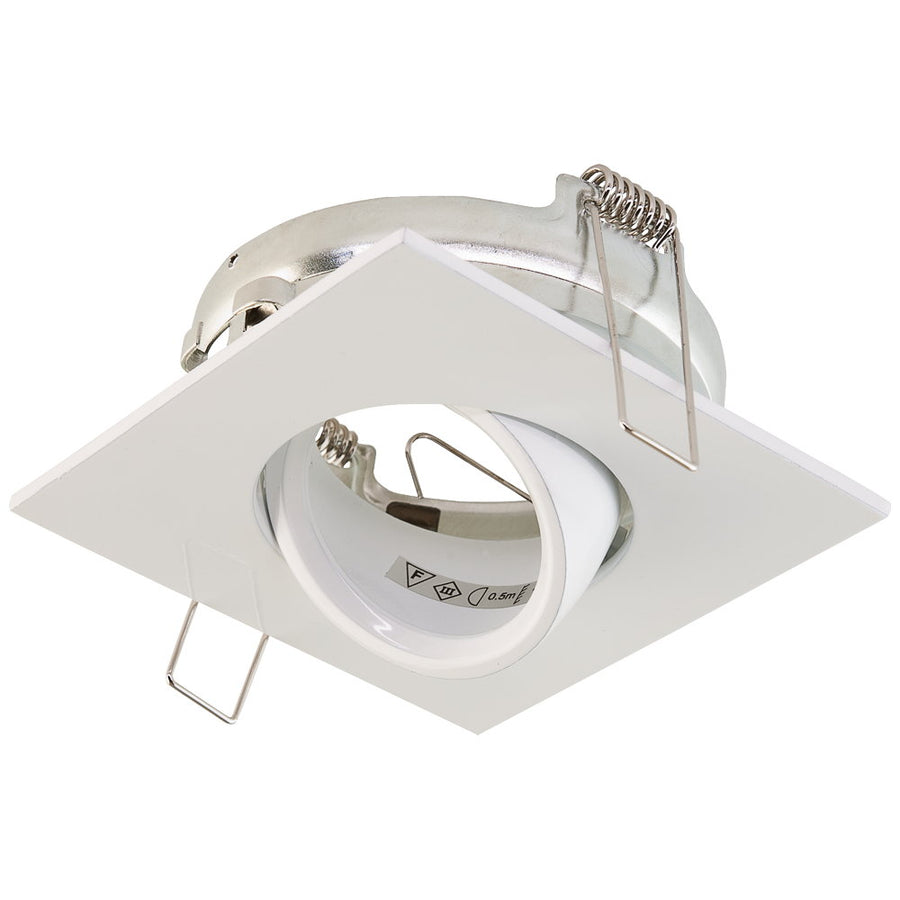 EVN Leuchte weiß schwenkbar viereckig 102x102x43mm 12V IP20