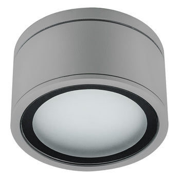 EVN Anbauleuchte grau rund 108x63mm 230V IP54
