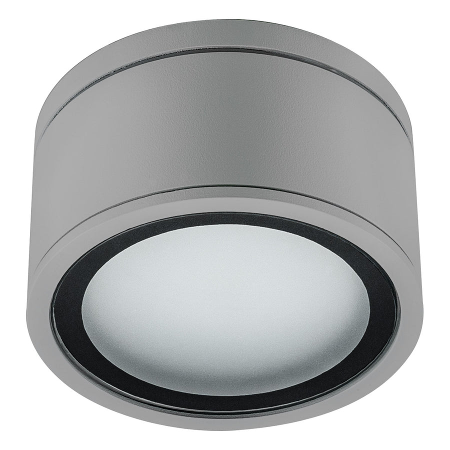 EVN Anbauleuchte grau rund 108x63mm 230V IP54