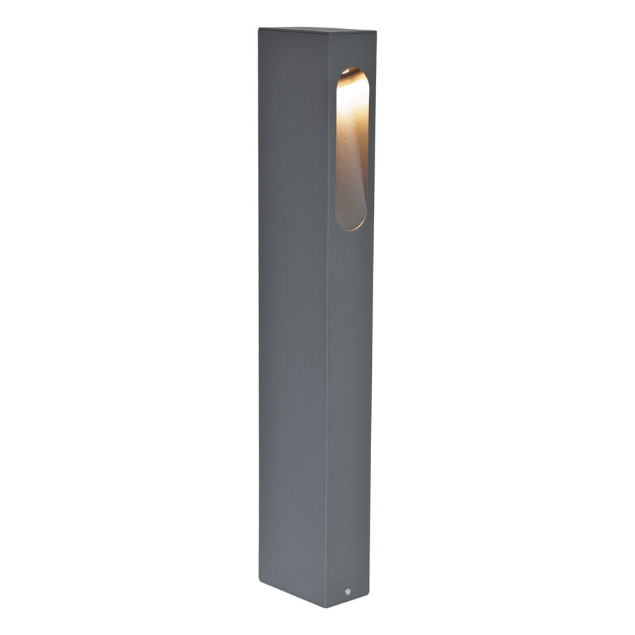 EVN LED Wegeleuchte anthrazit rechteckig 70x120x655mm 7W 3000K 159lm 200-240V IP54