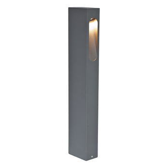 EVN LED Wegeleuchte anthrazit rechteckig 70x120x655mm 7W 3000K 159lm 200-240V IP54