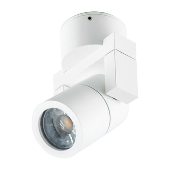 EVN Anbauleuchte weiß schwenkbar drehbar rund 55x152mm 220-240V IP54