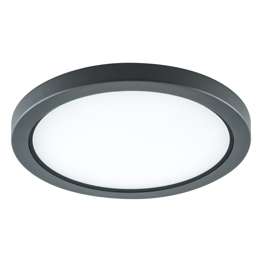 EVN LED Leuchte anthrazit rund 250x46mm 15W 3000K 960lm >80° 100-240V IP54