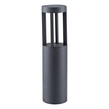 EVN LED Wegeleuchte anthrazit rund 90x350mm 7W 3000K 355lm >80° 220-240V IP54