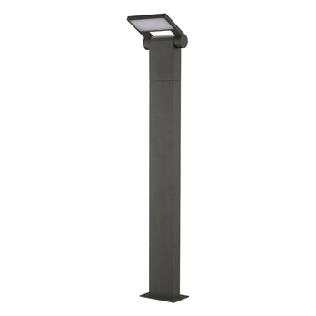 EVN Power-LED Wegeleuchte anthrazit schwenkbar rechteckig 120x139x1000mm 10W 3000K 600lm >80° 100-240V IP54