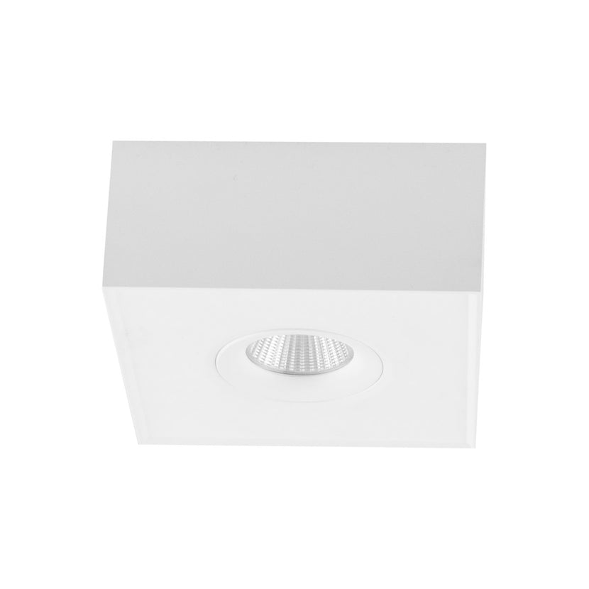 EVN Leuchte weiß kardanisch-schwenkbar viereckig 135x135x60mm 8W 3000K 41-80° 200-240V IP20