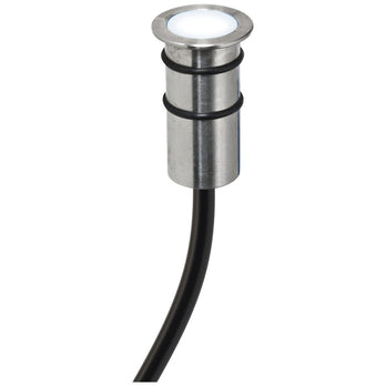 EVN LED Lichtpunkt Edelstahl Optik rund 18x29mm 0,2W 6000K >80° 12V IP68