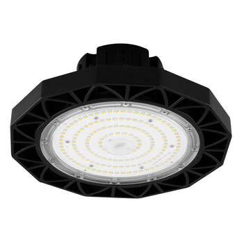 EVN LED Hallenleuchte schwarz rund 260x176mm 100W 4000K 15000lm >80° 100-277V IP65