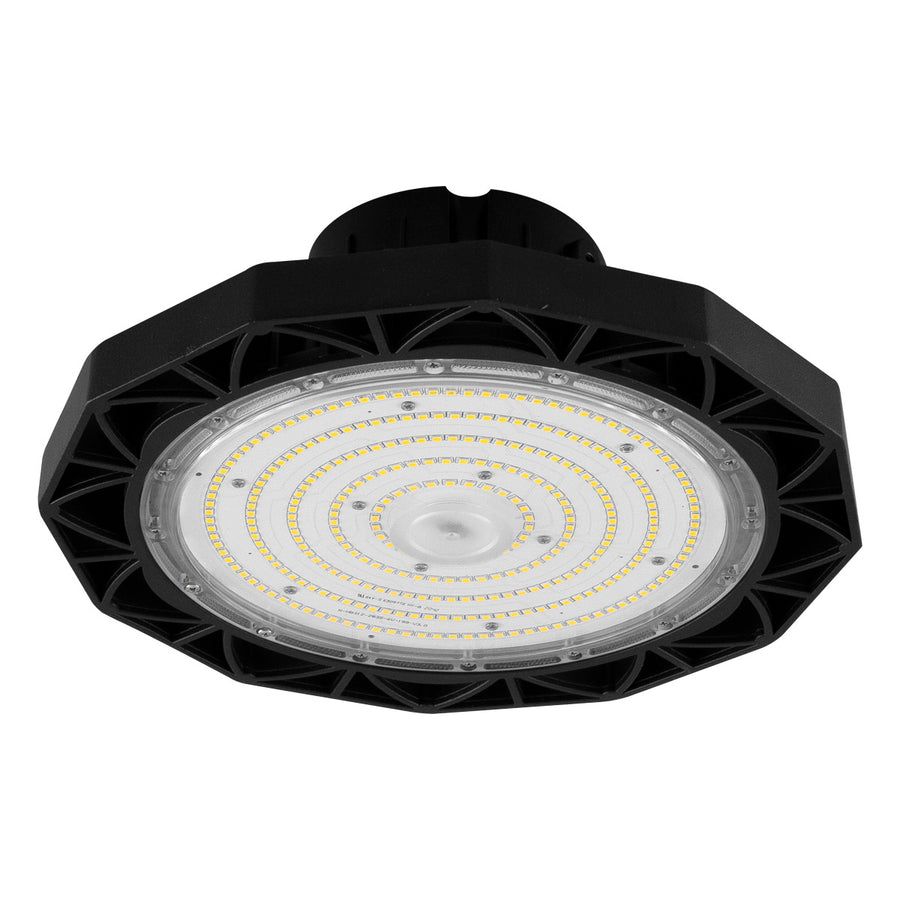 EVN LED Hallenleuchte schwarz rund 300x195mm 200W 4000K 30000lm >80° 100-277V IP65