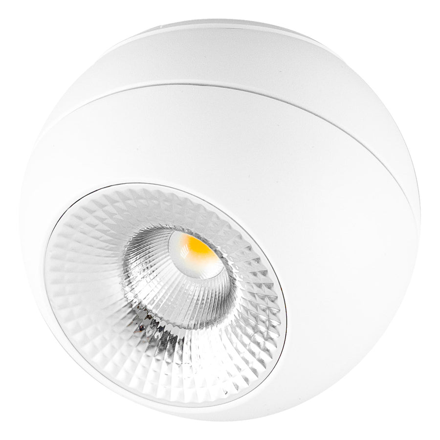 EVN Leuchte weiß drehbar rund 120x97mm 10W 3000K 1044lm 21-40° 200-240V IP20