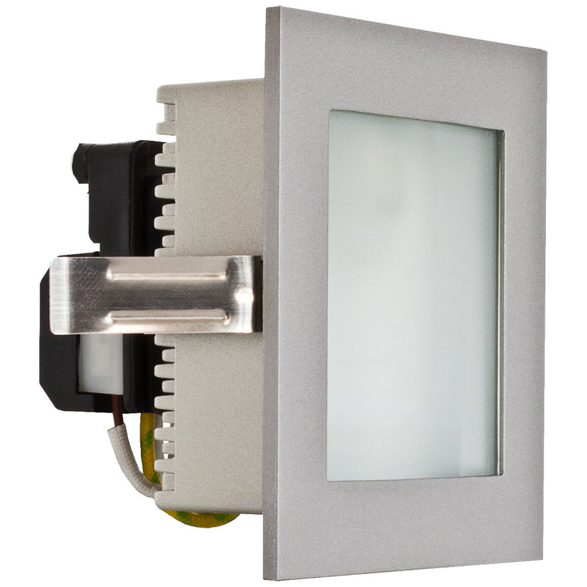 EVN Blendfreie Leuchte Aluminium viereckig 90x90x68mm 230V IP20