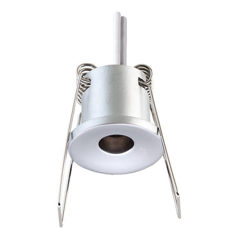 EVN Halogen Lichtpunkt Chrom matt rund 30x28mm 12V IP20