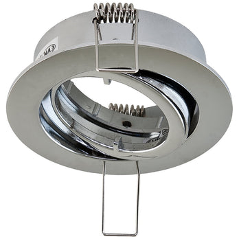 EVN Leuchte Chrom schwenkbar rund 81x28mm 12V IP20