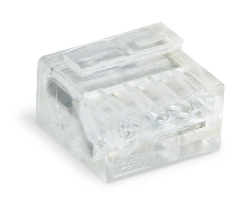 Wago MICRO-Verbindungsdosenklemme für eindrähtige Leiter 243-144 - 1 Stück