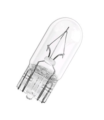 Osram Auto #2821-02B Original W3W 3W 12V W2.1x9.5d