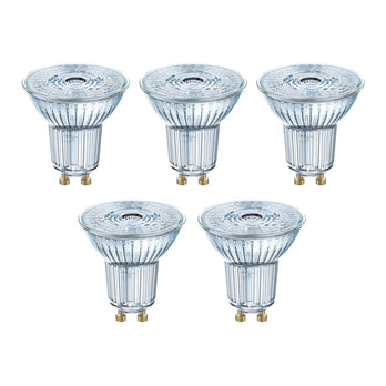 Osram LED Base PAR16 4,3-50W/827 GU10 36° 350lm warmweiß nicht dimmbar 5er Pack