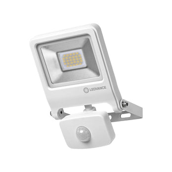 LEDVANCE LED Außenstrahler Endura Flood Sensor 20W/3000K IP44 1600lm weiß