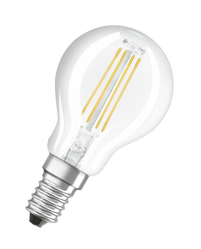 OSRAM LED Star CL P FIL 4-40W/827 E14 470lm klar nicht dimmbar 2er Pack