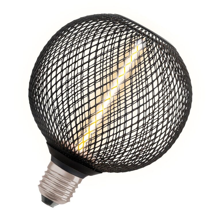 Osram / Ledvance LED Filament Decor Globe G125 klar 320° Straw 3,5-12 W/818 extra warmweiß 110lm E27 220-240V dimmbar