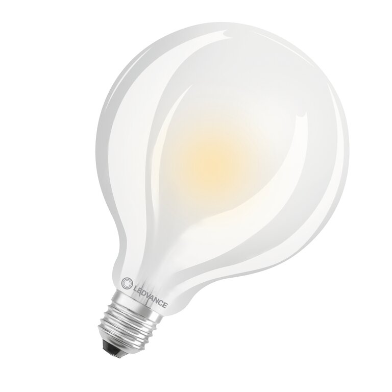 Osram / Ledvance LED Filament Globe G95 matt 300° Performance 11-100W/827 warmweiß 1521lm E27 220-240V