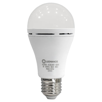 Osram / Ledvance LED Classic A matt 180° Rechargeable 8-60W/865 kaltweiß 806lm E27 AC/DC 220-240V