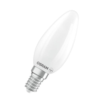 Osram / Ledvance LED Filament Superstar Kerze B matt 320° 3,4-40W/827 warmweiß 470lm E14 220-240V dimmbar