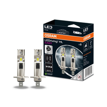 Osram LED LEDriving Hl Easy H1 10W 1100lm bis 6500k P14.5s 12V 2er Pack