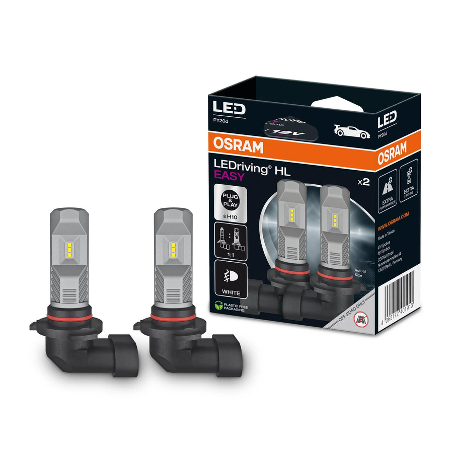 Osram LED LEDriving Hl Easy H10 8W 720lm bis 6000k PY20d 12V 2er Pack – Produktansicht