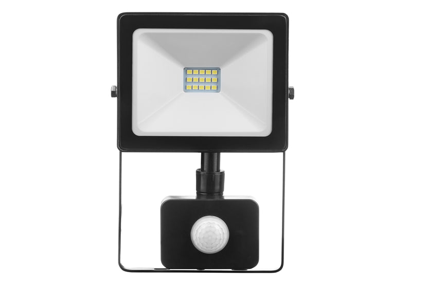 Modee LED Floodlight Ultra Slim mit Bewegungsmelder 10W/740 neutralweiß