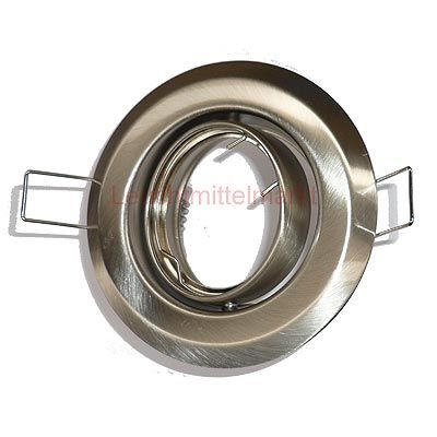 Aurora Einbaustrahler Schwenkbar Nickel Matt AU-DLM212SN