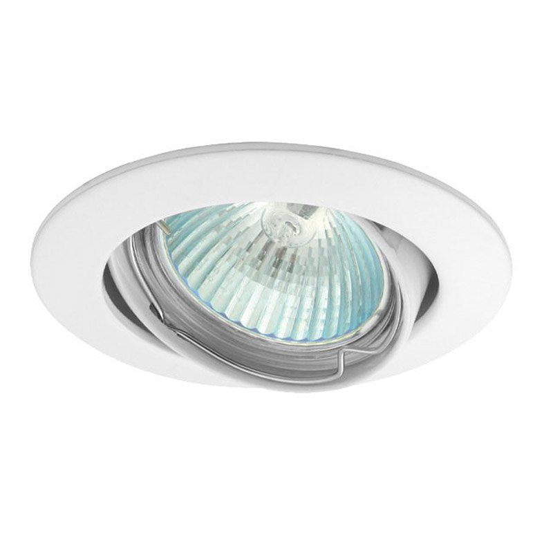 I-Light Einbaustrahler beweglich, weiß für MR 16 Lampe