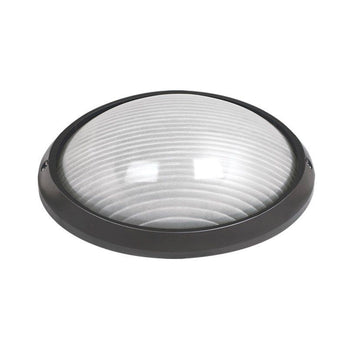I-Light Wandleuchte Rund Schwarz, IP 54, E27, Type 4041LB