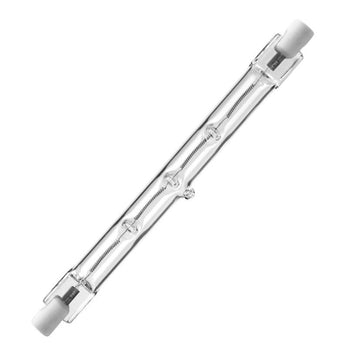 Modee Halogen 120W/827 220-240V R7s 118mm klar echt warmweiß dimmbar Halogenstab ersetzt 150W