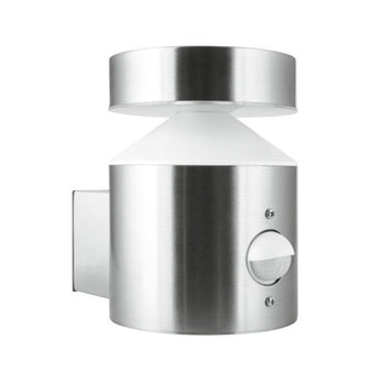 Ledvance Outdoor Facade Pole 6W/3000K Steel Sensor IP44 360lm neutralweiß