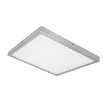 Osram Wand/-Deckenleuchte Lunive Vela 19W/840 1050lm kaltweiß nicht dimmbar grauweiß IP20