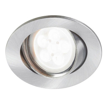 Sylvania LED Inset Trend Swing 6W/840 GU10 36° 345lm neutralweiß dimmbar silber