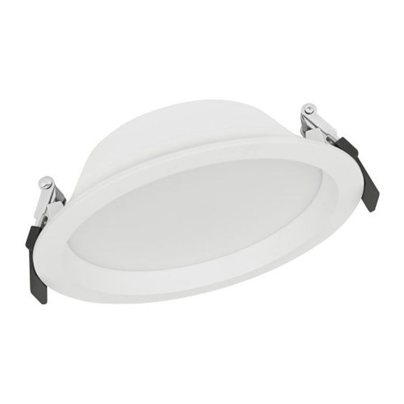LEDVANCE LED Einbauleuchte DL ALU D150 14W/840 1260lm 100° weiß IP44 kaltweiß