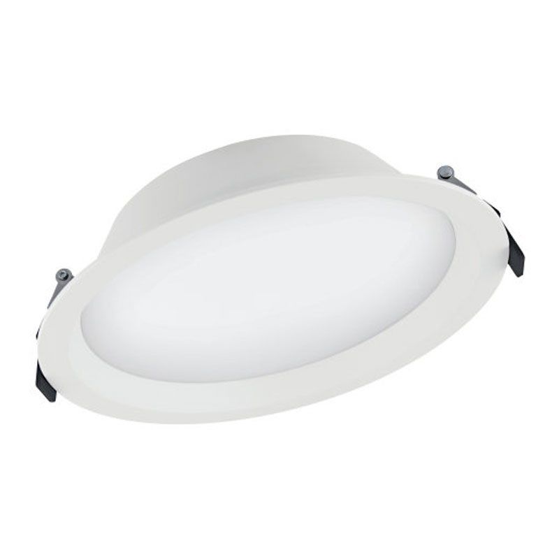 LEDVANCE LED Einbauleuchte DL ALU D200 35W/865 3150lm 100° weiß IP44 tageslichtweiß