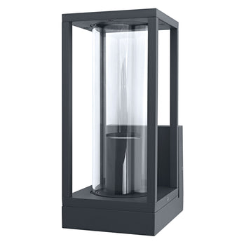 Osram Wandleuchte Endura Classic Frame 1-flammig E27 nicht dimmbar dunkelgrau IP44