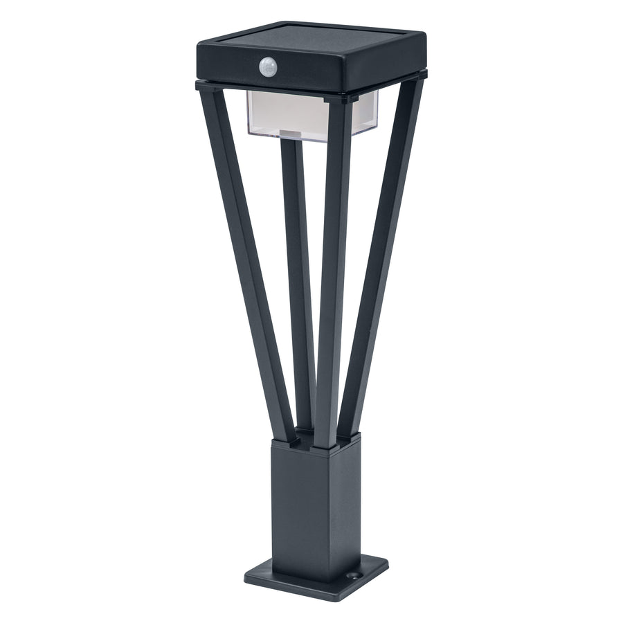 Osram LED Wegeleuchte Endura Style Solar Bouquet 50cm Sensor 6W/3000K 550lm warmweiß nicht dimmbar dunkelgrau IP44