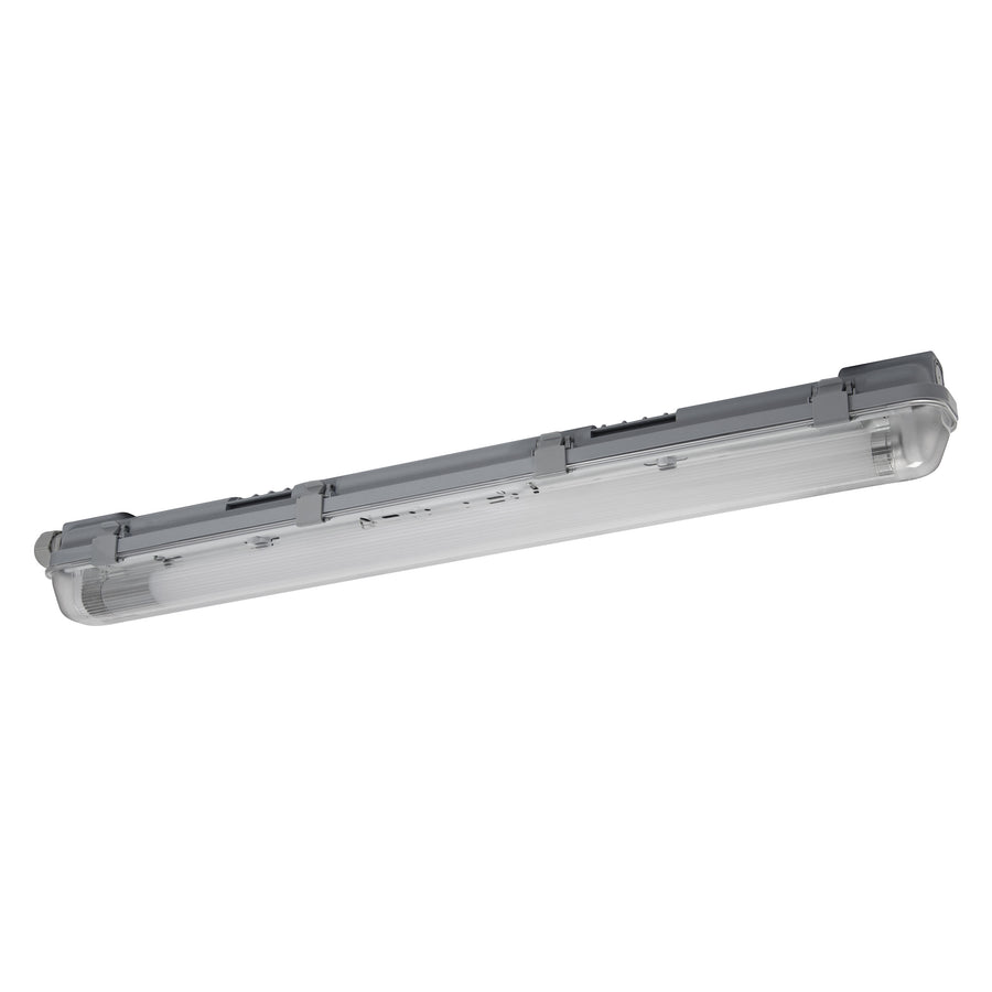 Osram LED Feuchtraumleuchte Sensor 60cm 8W/4000K 650lm neutralweiß nicht dimmbar grau IP65