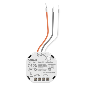 Osram DALI PCU TW G2 Bediengerät für Unterputzeinbau