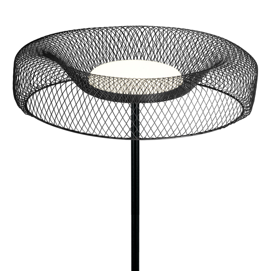 Osram LED Stehleuchte Decor Mesh 18,5W/3000K 1200lm warmweiß nicht dimmbar schwarz IP20