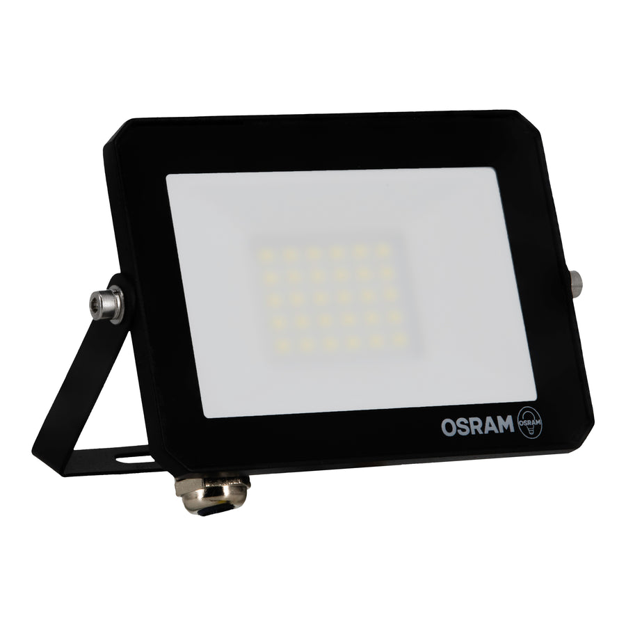 Osram LED Fluter Lux 20W/3000K 1800lm warmweiß nicht dimmbar schwarz IP65