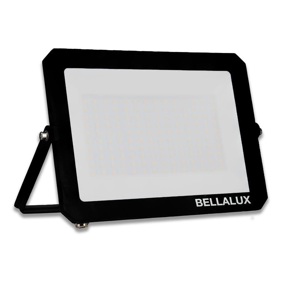 Bellalux LED Fluter Vital 100W/3000K 9000lm warmweiß nicht dimmbar schwarz IP65
