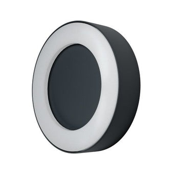 LEDVANCE LED Wandleuchte Endura Style Ring 16W/830 480lm warmweiß nicht dimmbar dunkelgrau IP44